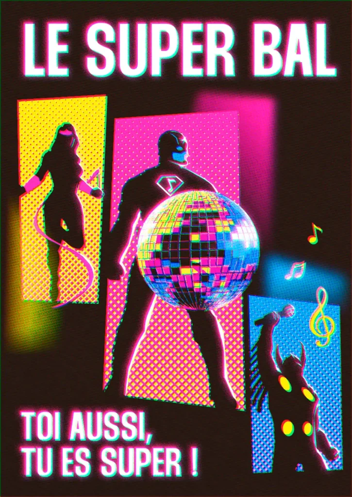 animation Le Super Bal DJ danse super-héros – Bordeaux Show