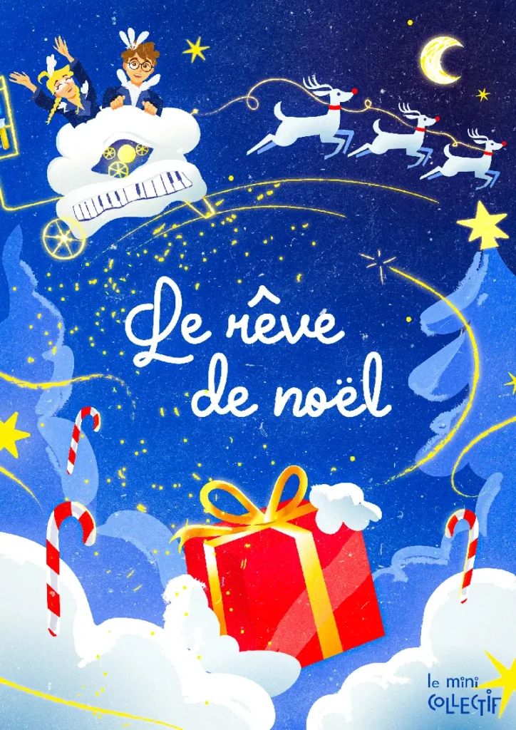 affiche spectacle Le Rêve de Noël théâtre magie famille – Bordeaux Show